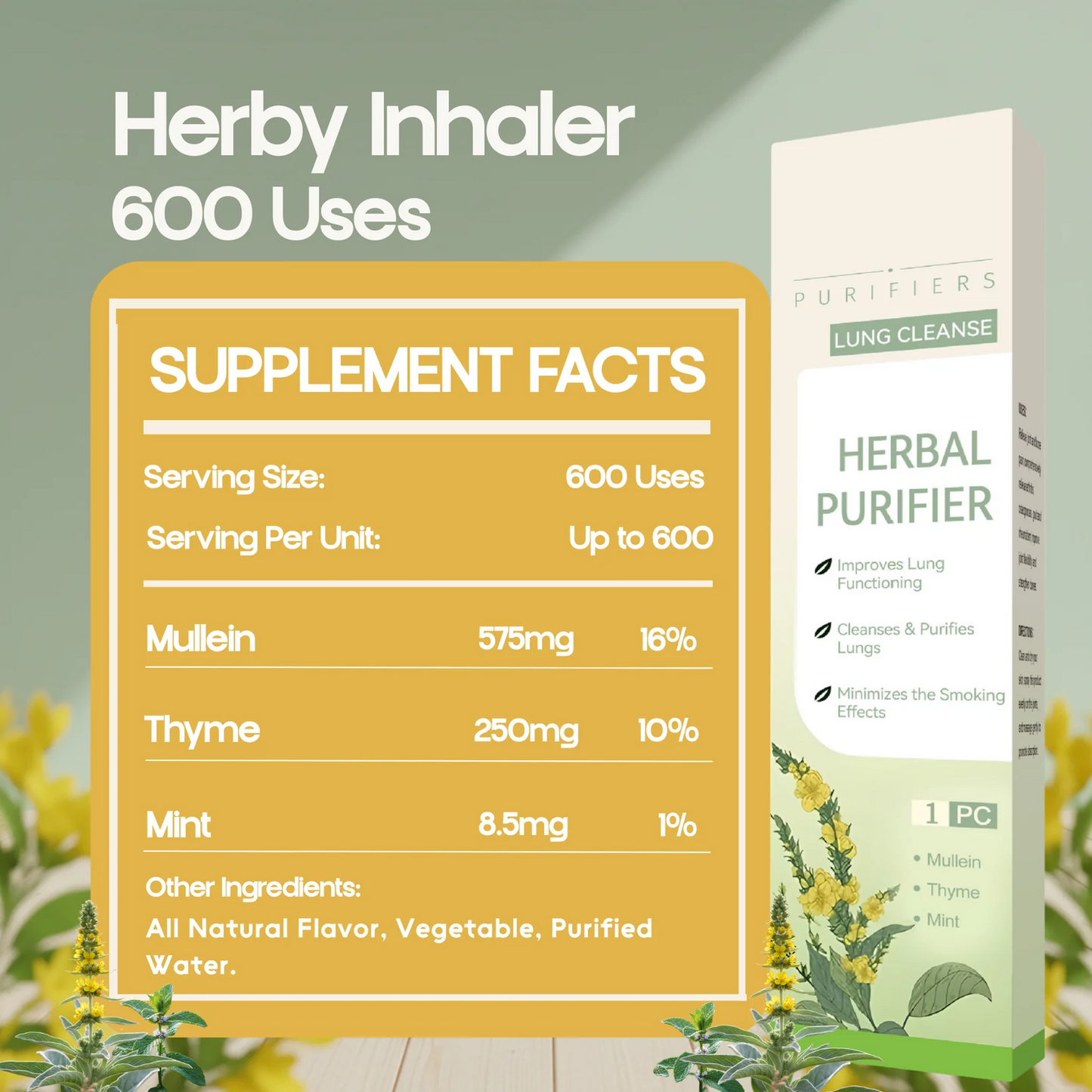 Herby – Lung Cleanse Inhaler™